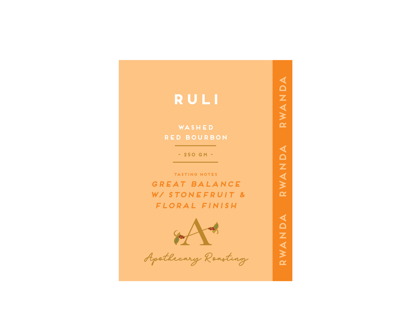 Ruli, Rwanda (250gm) - Apothecary Roasting