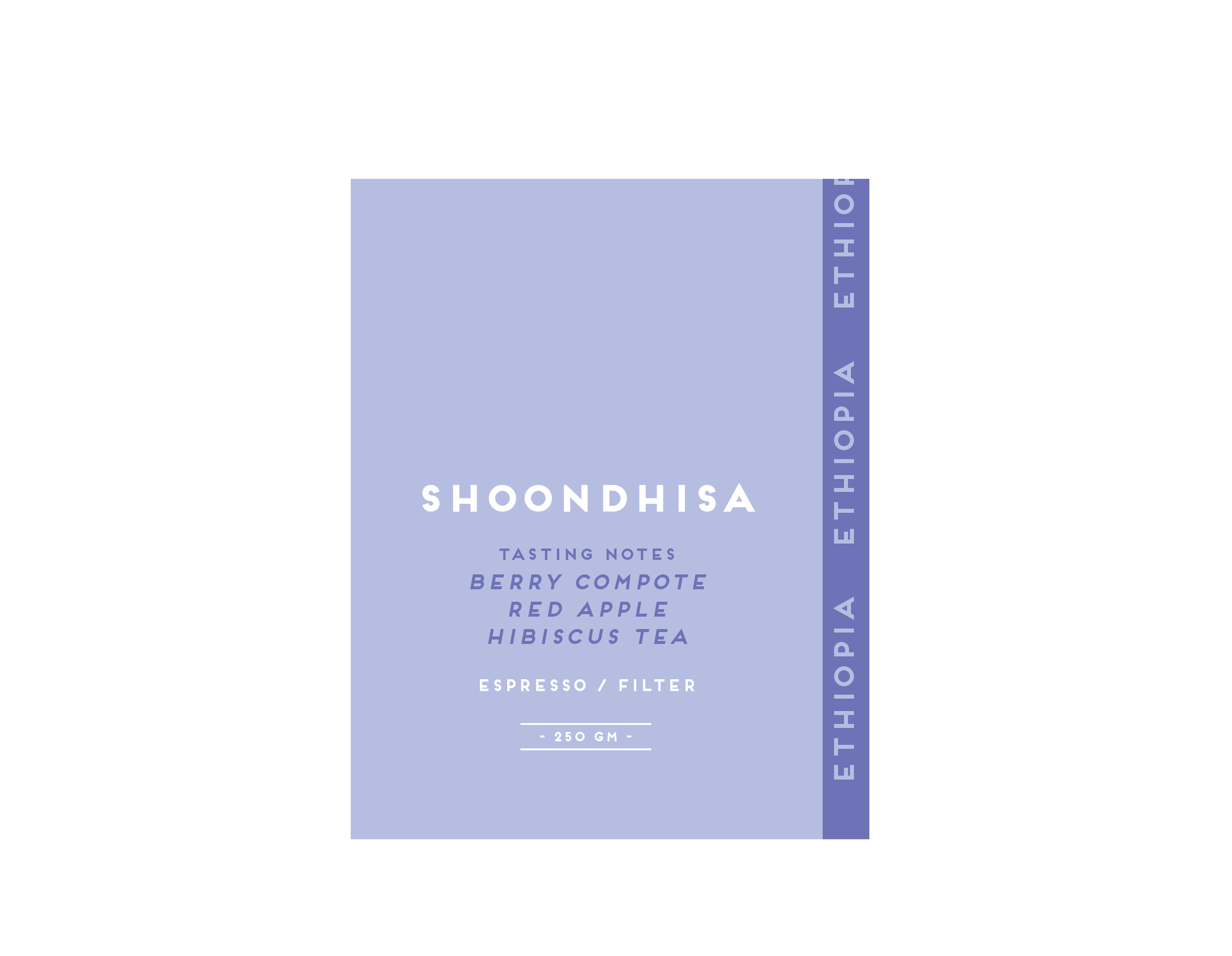 Shoondhisa, Ethiopia (250gm) - Apothecary Roasting