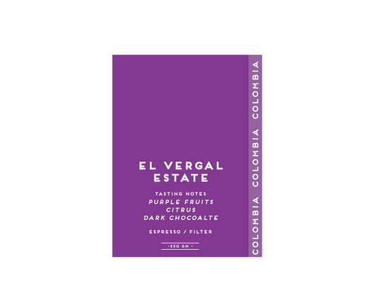 El Vergal Estate, Colombia Pink Bourbon Honey