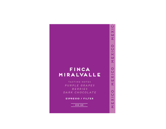 Finca Miralvalle, Mexico (250gm) - Apothecary Roasting