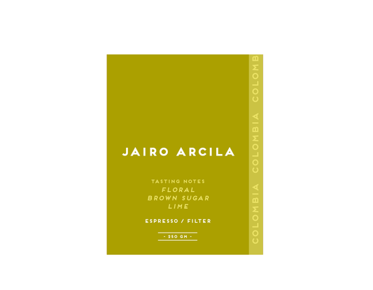 Jairo, Colombia (250gm) - Apothecary Roasting