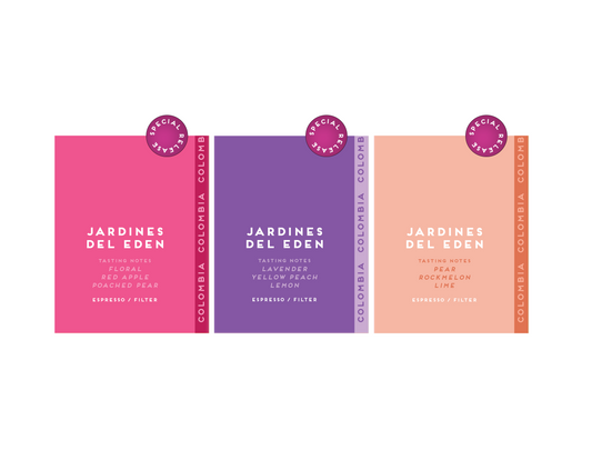 Jardines del Eden, Trio Package - Limited Release (150gm ea) - Apothecary Roasting