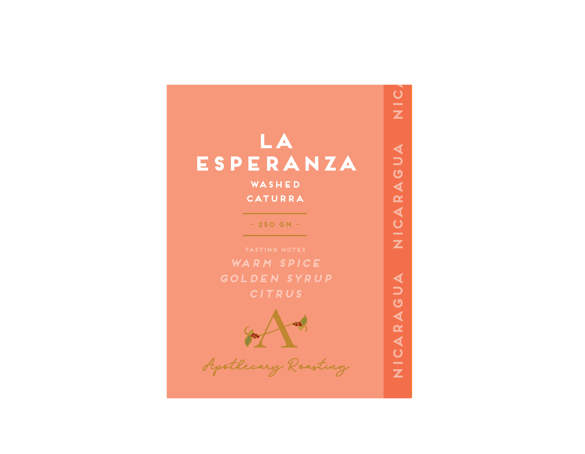 La Esperanza, Nicaragua (250gm) - Apothecary Roasting