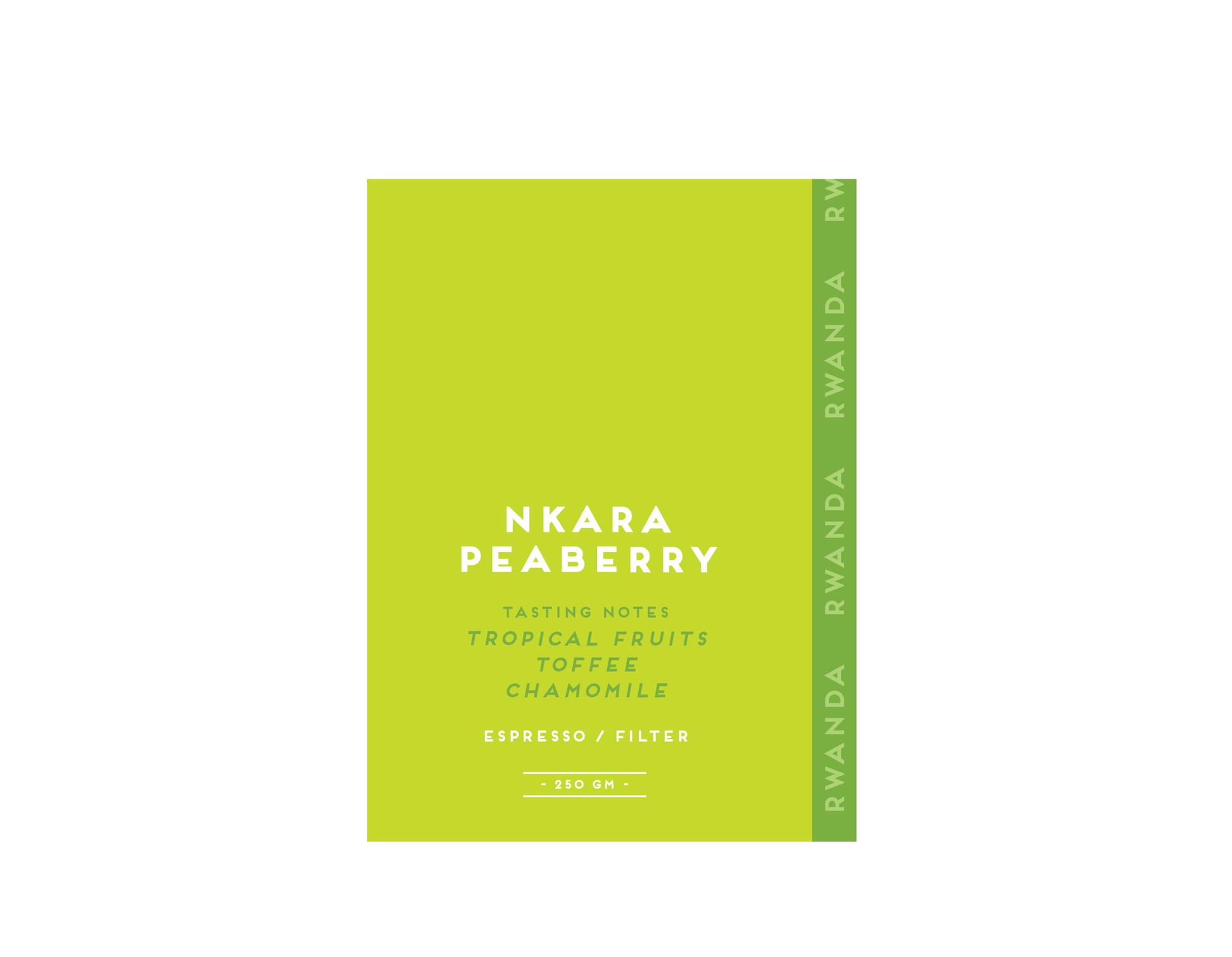 Nkara Peaberry, Rwanda (250gm) - Apothecary Roasting