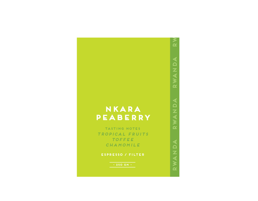 Nkara Peaberry, Rwanda (250gm) - Apothecary Roasting