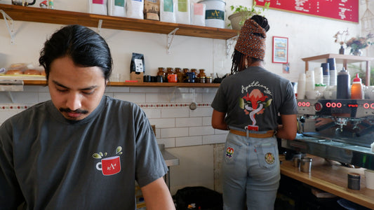 Ashfield Apothecary 5 Year Anniversary T-Shirt - Apothecary Roasting
