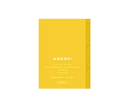 Adorsi Washed, Ethiopia Yirgacheffe
